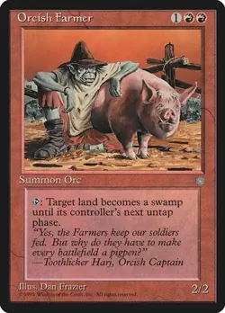 Orcish Farmer 207 MTG NM - Ice Age - Image 1