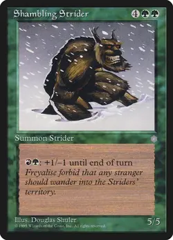 Shambling Strider MTG NM - Ice Age - Image 1
