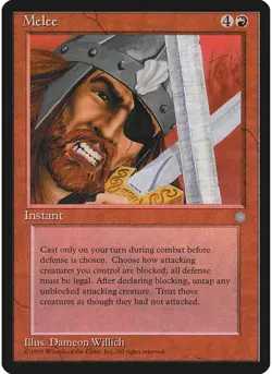 Melee MTG NM - Ice Age - Image 1