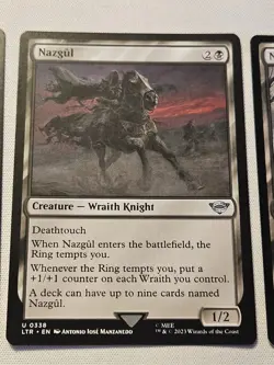 x3 Nazgul #333,334 & 338 Universes Beyond: Lord of the Rings Lot Of 3 - Image 3
