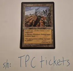 Wasteland - Tempest - MTG Magic the Gathering - Near Mint NM - TCG Value $41.50 - Image 1