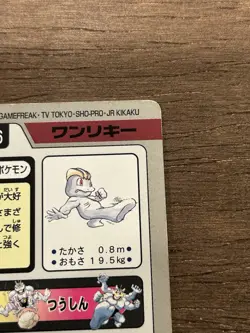 Machop File No. 066 Pokemon Bandai Carddass Japanese 1997 Pocket Monsters - Image 5