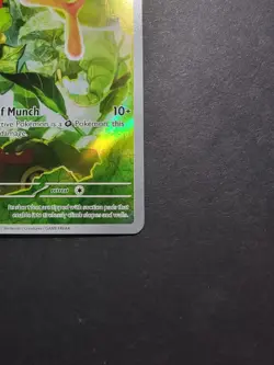 Pokemon Caterpie Full Art Rare Holo Scarlet & Violet 151 172/165 2023 50HP - Image 4