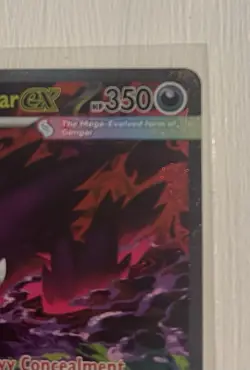 Mega Gengar EX 284/217 SIR Full Art Pokemon Ascended Heroes Shiny Hologram - Image 4