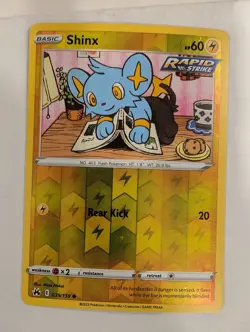 Shinx 039/159 - Crown Zenith Reverse Pokemon Holo Foil Nice! - Image 1