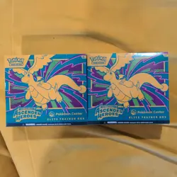 2 Ascended Heroes Pokemon Center Elite Trainer Box (ETB) IN HAND - Image 1