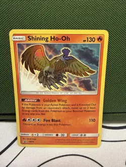 Shining Ho-Oh SM70 SM Promo Holo 130HP Pokemon TCG Card - Image 1