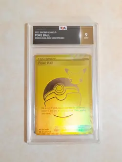 Pok'e Ball SWSH146 Celebrations (Grade 9 - Gold Promo) Pokemon Card. - Image 2