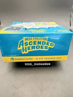 Pokemon TCG Mega Evolution - Ascended Heroes Pokemon Center ETB PKC SEALED - Image 3
