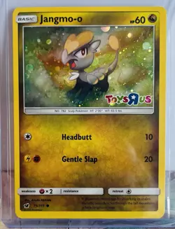 Jangmo-o Holo 2017 Pokemon Toys R Us (75/111) NM Promo Card - Image 1