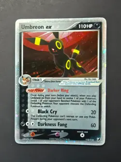 Umbreon ex 112/115 Unseen Forces Holo Lightly Played Ungraded Pokemon TCG - Image 1