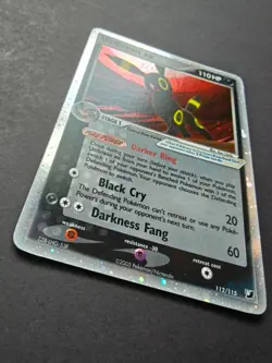 Umbreon ex 112/115 Unseen Forces Holo Lightly Played Ungraded Pokemon TCG - Image 4