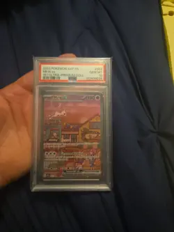 Pokemon Card Mew EX SVP 053 Scarlet & Violet 151 Promo PSA 10 Gem Mint - Image 1