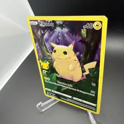 Pikachu - 005/025 - Pokemon Celebrations Sword & Shield Full Art Rare Card NM - Image 3