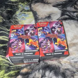 Pokemon Scarlet & Violet Destined Rivals Booster Bundle Box (2x) Mewtwo Ho-Oh - Image 1