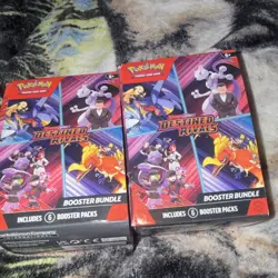 Pokemon Scarlet & Violet Destined Rivals Booster Bundle Box (2x) Mewtwo Ho-Oh - Image 2