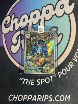 Pokemon Black Bolt Japanese Seismitoad Full Art Rare Holo #109/086 - Image 1