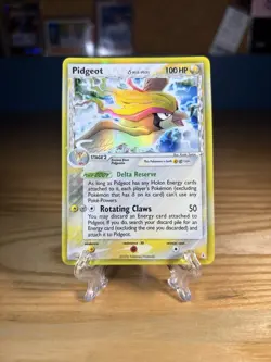 2006 Pokemon Pidgeot Delta Species #14/110 EX Holon Phantoms Reverse Holo - Image 1
