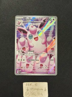 Pokemon Phantasmal Flames - Wigglytuff - 105/094 - Illustration Art Rare - M/NM - Image 1