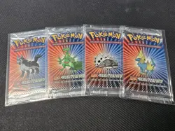 Sealed Booster Pokemon VINTAGE EX Ruby & Sapphire (SPANISH) 2003 Art Set - Image 1