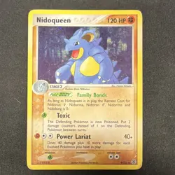 Pokemon Nidoqueen 9/112 EX FireRed & LeafGreen Holo Rare - Image 1