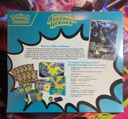 Pokemon TCG Ascended Heroes ETB Factory Sealed SMALL TEAR See Description - Image 2