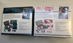 Pokemon Black Bolt and White Flare ETB Set Of 2 Factory Sealed - Image 2