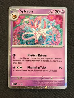 Sylveon SVP 172 Promo holo ~ Cute Pink Pokemon Gallery - Image 1