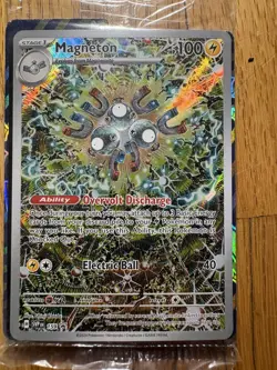 Pokemon Sealed Magneton SVP 159 Surging Sparks Full Art Holo Black Star Promo NM - Image 1