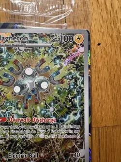 Pokemon Sealed Magneton SVP 159 Surging Sparks Full Art Holo Black Star Promo NM - Image 4