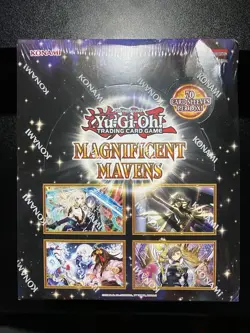 Yu-Gi-Oh! Magnificent Mavens Display Factory Sealed Box 5 Boxes 1st Edition - Image 1