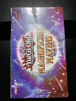 Yu-Gi-Oh! Magnificent Mavens Display Factory Sealed Box 5 Boxes 1st Edition - Image 2