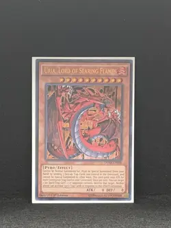 Yu-Gi-Oh! TCG - Uria, Lord of Searing Flames - DUSA-EN096 - 1st Ed [Near Mint] - Image 1