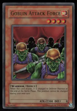 Goblin Attack Force PSV-094 PSV LEVEL STAR ATTRIBUTE ERROR Yu-Gi-Oh - Image 1