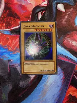 Yugioh! Dark Magician SYE-001 Super Rare Unlimited Moderate Play - Image 1
