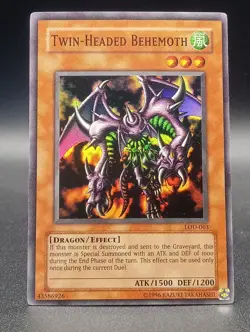 Yu-Gi-Oh ~ Vintage Holo's ~ Dark Hole, Vampire Lord, Twin-Headed Behemoth - Image 4