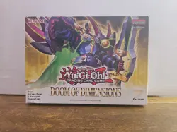 2025 Konami Yu-Gi-Oh Doom of Dimensions TCG Box English 1st Edition - Image 1