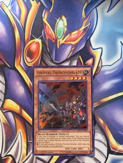 Yugioh Zoodiac Thoroughblade MP17-EN184 Ultra Rare 1st Ed - Image 1