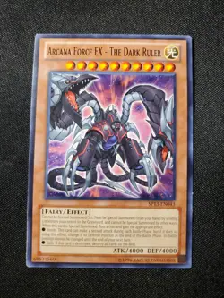Arcana Force EX The Dark Ruler SP13-EN043 LP Unlimited Common See Pics - Image 1