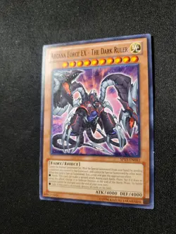 Arcana Force EX The Dark Ruler SP13-EN043 LP Unlimited Common See Pics - Image 3