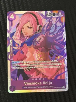 Vinsmoke Reiju OP06-069 SR Wings Of The Captain English One Piece Card (NM) - Image 1
