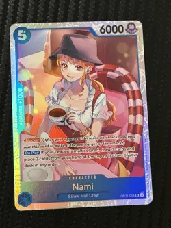 Nami (054) OP11-054 SR One Piece TCG: A Fist of Divine Speed English NM - Image 1