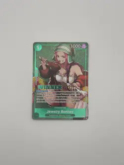 Jewelry Bonney (Tournament Pack Vol. 3) [Winner] ST02-007 One Piece Promotion NM - Image 1