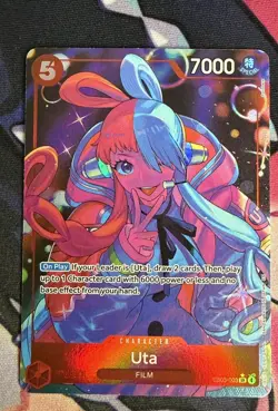 Uta ALT ART SR EB03-003 SR ONE PIECE Heroines Edition - ENGLISH - Image 1