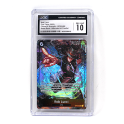 2023 One Piece Pillars of Strength CP9 OP03 092 Rob Lucci Alternate Art CGC 10 - Image 1
