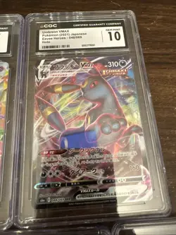 Pokemon CGC Graded Lot of 7 Slabs Cards Eevee & Evolutions Pristine, Umbreon - Image 2