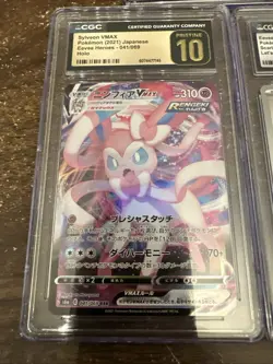Pokemon CGC Graded Lot of 7 Slabs Cards Eevee & Evolutions Pristine, Umbreon - Image 5