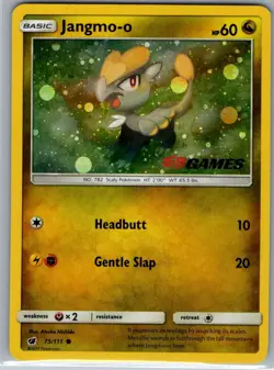 Jangmo-o - 75/111 (Cosmos Holo) (EB Games Promo) 075/111 - Pokemon Card - NM - Image 1