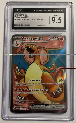 Pokemon Graded Card Lot of 6 - Persian, Gengar, Kirlia, Raichu, Charizard EX - Image 5