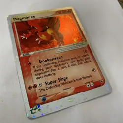 Pokemon TCG Magmar EX Ruby and Sapphire Holo Ultra Rare Card 100/109 - Image 3